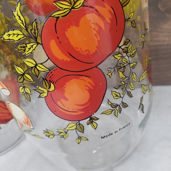 Vintage spice of life MCM glass canister set 2L and 1.5L latch top 🍄 - Picture 9 of 15